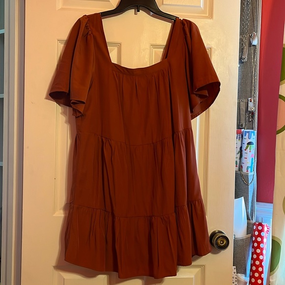 Altar'd State Dresses & Skirts - Altar’d State Burnt Sienna Boho Dress EUC Size L.